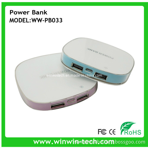 4600mAh Dressing Mirror Make up Mobile Charger